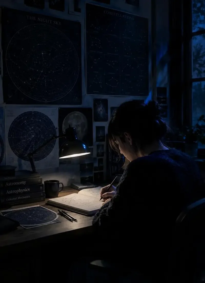 第十七个星座 封面，星辰首映作品